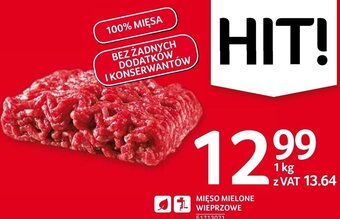 Selgros Mięso mielone wieprzowe 1kg oferta