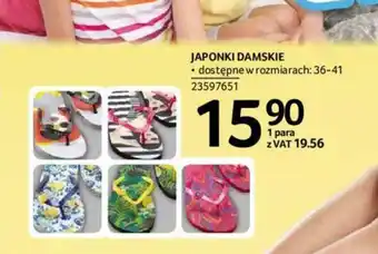 Selgros Japonki damskie oferta