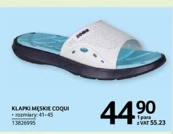 Selgros Klapki męskie Coqui oferta