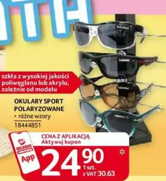 Selgros Okulary sport polaryzowane oferta