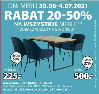 JYSK Hadrup krzesło oferta