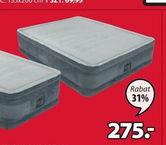 JYSK Materac dmuchany velour durabeam oferta