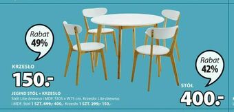 JYSK Jegind stół oferta