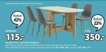JYSK Obling stół oferta