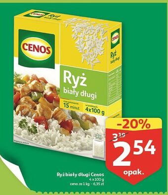 Auchan Ryż biały długi cenos oferta