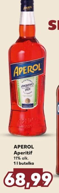 Kaufland Likier aperol aperitivo oferta