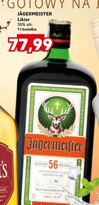 Kaufland Likier jagermeister oferta
