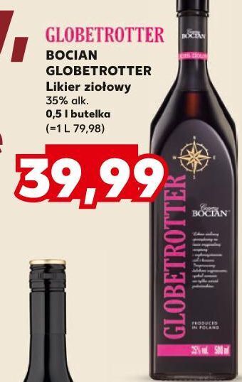 Kaufland Likier czarny bocian globetrotter oferta