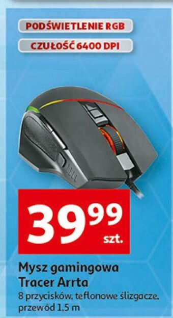 Auchan Mysz gamezone arrta rgb tracer oferta