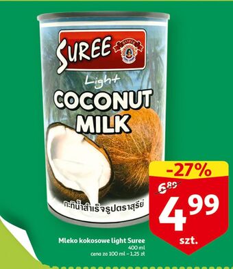 Auchan Mleczko kokosowe light suree oferta