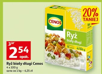 Auchan Ryż biały długi cenos oferta