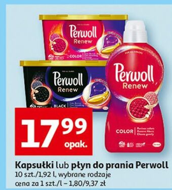 Auchan Płyn do prania perwoll renew color oferta