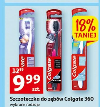 Auchan Szczoteczka do zębów interdental miękka colgate 360 oferta