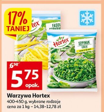Auchan Szpinak liście hortex oferta