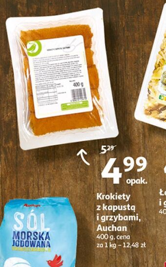Auchan Krokiety z kapustą i grzybami auchan oferta