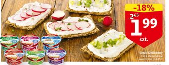 Auchan Twarożek delikatny naturalny president oferta