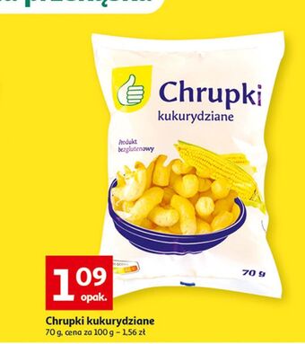 Auchan Chrupki kukurydziane podniesiony kciuk oferta