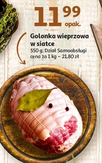 Auchan Golonka wieprzowa w siatce oferta
