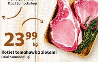 Kotlet z kością tomahawk auchan