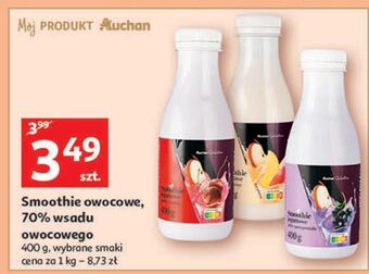 Auchan Smoothie jogurtowe jabłko-mango auchan collection oferta