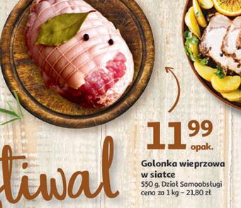 Auchan Golonka wieprzowa w siatce oferta