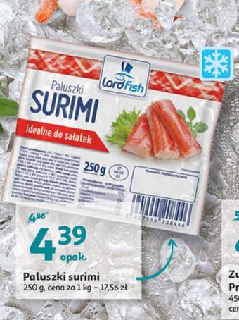 Auchan Paluszki surimi lordfish oferta
