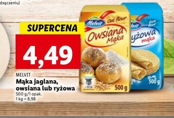 Lidl Mąka jaglana melvit oferta