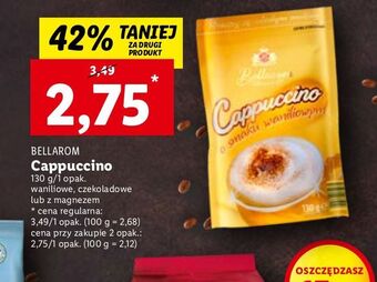 Lidl Cappuccino waniliowe bellarom cappucccino oferta