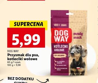 Lidl Kotleciki wołowe dog way oferta