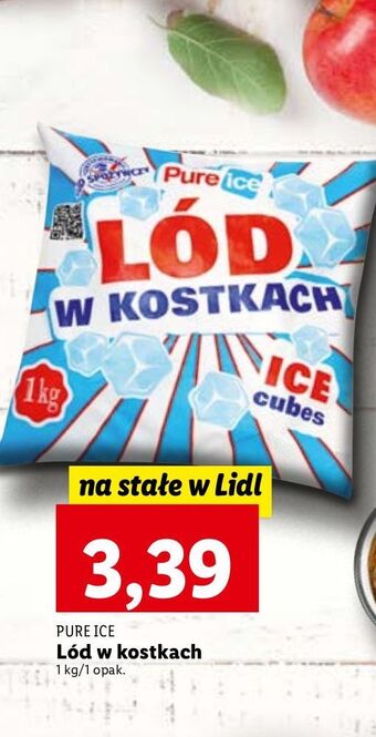 Lidl Lód w kostkach pure ice oferta