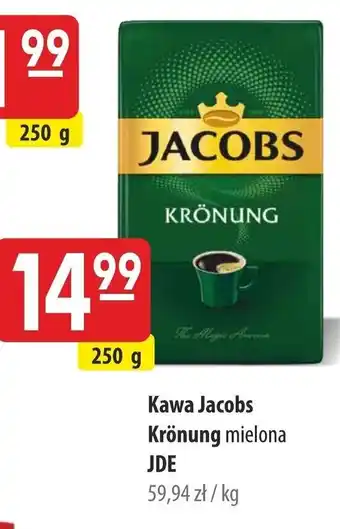 MOKPOL Jacobs Kawa kronung mielona 250 g oferta