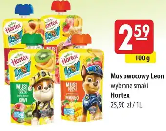 MOKPOL Hortex Mus owocowy Leon 100 g oferta