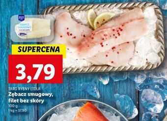 Lidl Zębacz smugowy filet bez skóry targ rybny lidla oferta