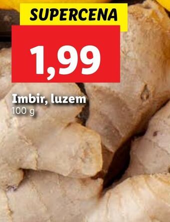 Lidl Imbir oferta