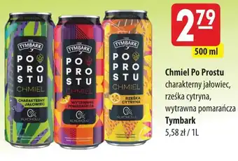 MOKPOL Tymbark Chmiel Po prostu charakterny jałowiec, rześka cytrna, wytrawna pomarańcza 500 ml oferta