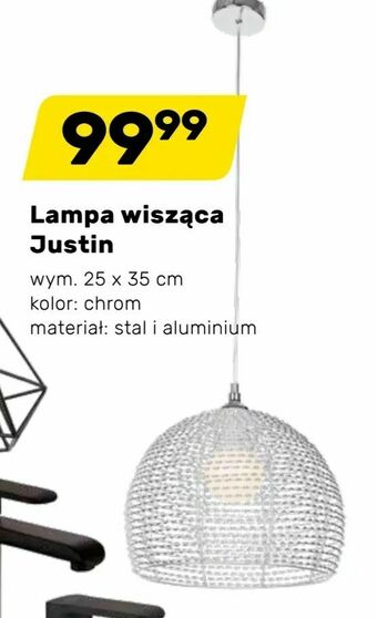 Lampa wisząca Justin