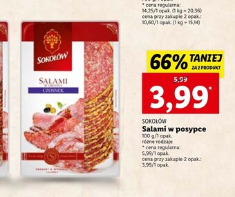 Lidl Salami sokołów oferta