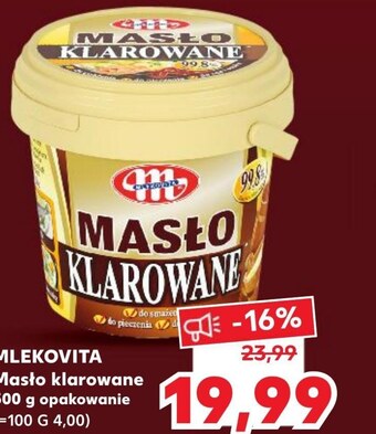 Kaufland Masło klarowane mlekovita oferta
