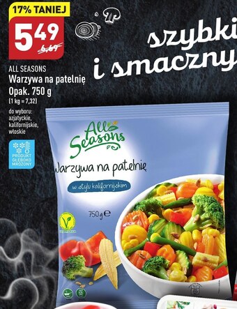 ALDI Warzywa na patelnie all seasons oferta