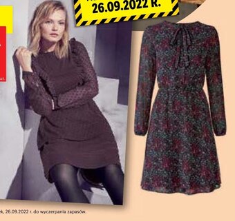 Lidl Sukienka damska esmara oferta