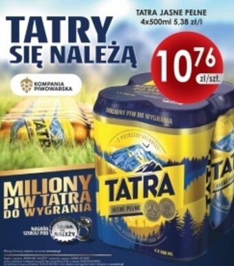 Rabat Piwo tatra oferta