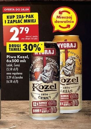 Biedronka Piwo kozel lezak oferta
