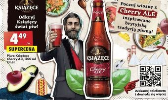 Biedronka Piwo książęce cherry ale oferta
