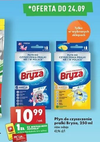 Biedronka Płyn do czyszczenia pralki fresh bryza lanza oferta