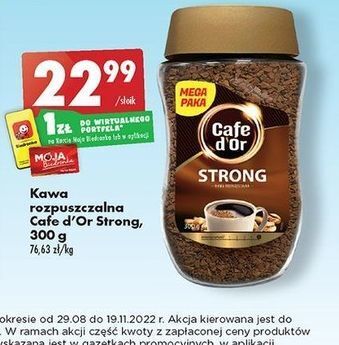 Biedronka Kawa cafe d'or strong oferta