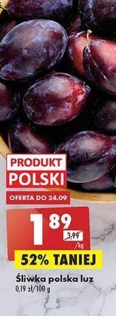 Biedronka Śliwki oferta