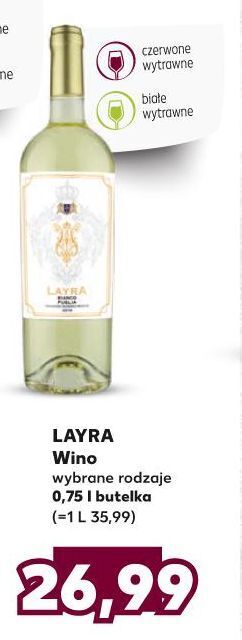 Kaufland Wino layra oferta