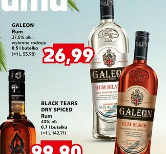 Kaufland Rum galeon black oferta