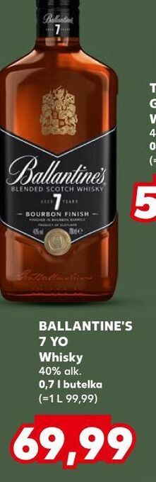Kaufland Whisky ballantine's 7 yo oferta