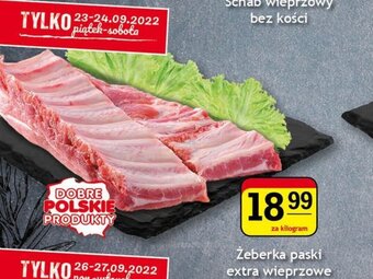 Gram Market Żeberka paski extra wieprzowe 1 kg oferta